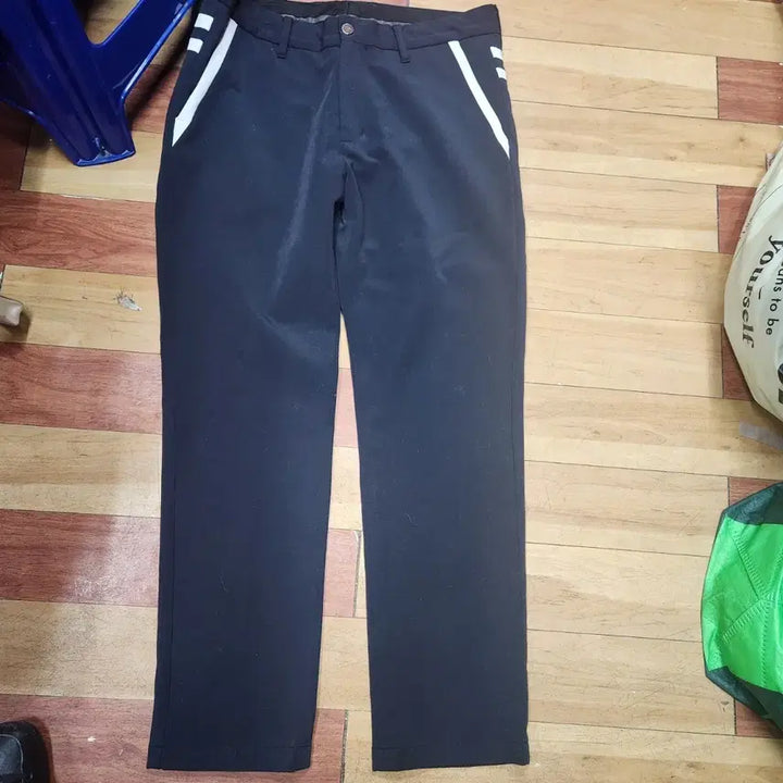 [BUNJANG] Descente Golf Men's Black Slacks / 데상트골프봄가을바지32