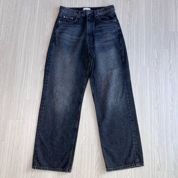 [BUNJANG] Branded Denim Jeans / 30 브랜디드 콘 블랙 엑스트라 와이드 데님 워싱 팬츠 51054