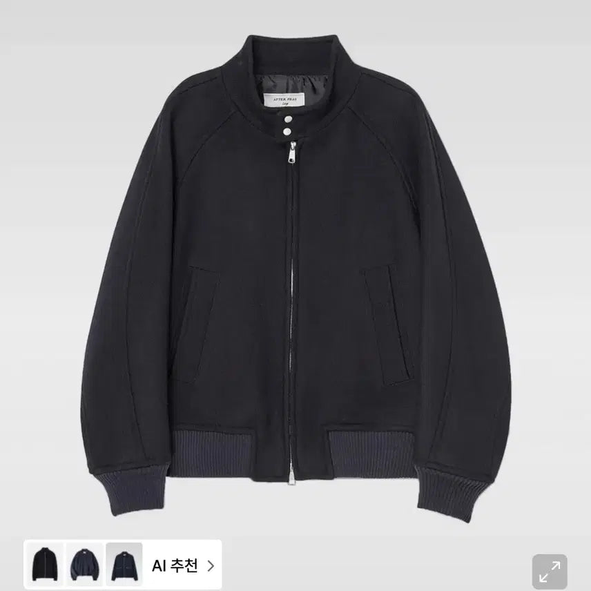 [BUNJANG] AFTER PRAY Harrington Blouson Navy M / AFTER PRAY 해링턴 블루종 네이비 M 새제품