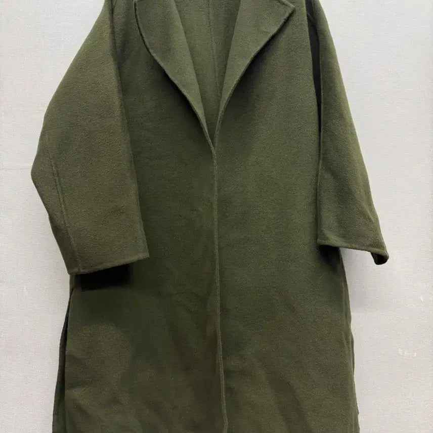 [BUNJANG] System S(M) Wool/Cashmere Handmade Open Coat / 한섬 시스템 모(양모)/캐시미어 핸드메이드 오픈 코트S(M)