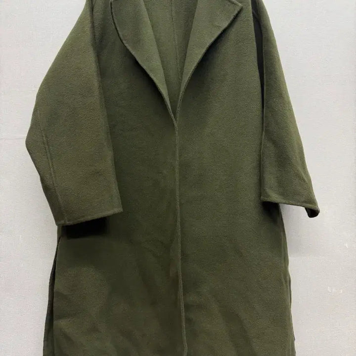 [BUNJANG] System S(M) Wool/Cashmere Handmade Open Coat / 한섬 시스템 모(양모)/캐시미어 핸드메이드 오픈 코트S(M)