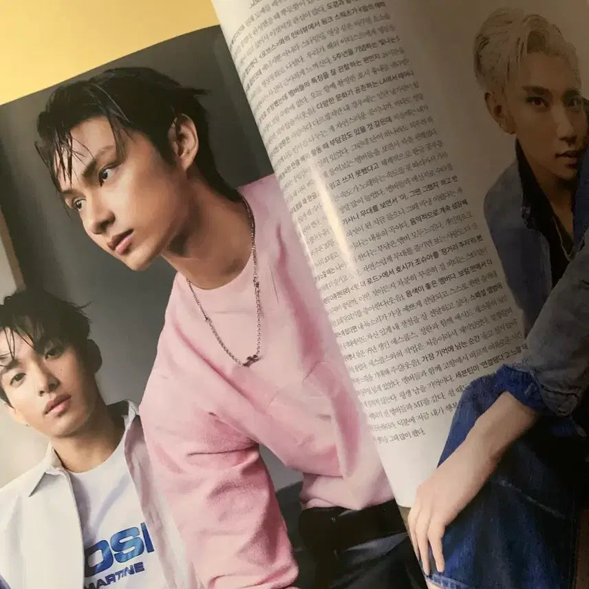 [BUNJANG] Seventeen ELLE Magazine (Cover Not Included) / 세븐틴 인터뷰 엘르 ELLE 잡지(표지 X)