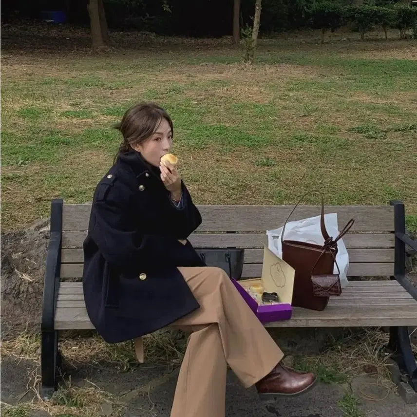 [BUNJANG] Ged Notting Hill Pea Coat / ged NOTTING HILL PEA COAT 게드 노팅힐 코트