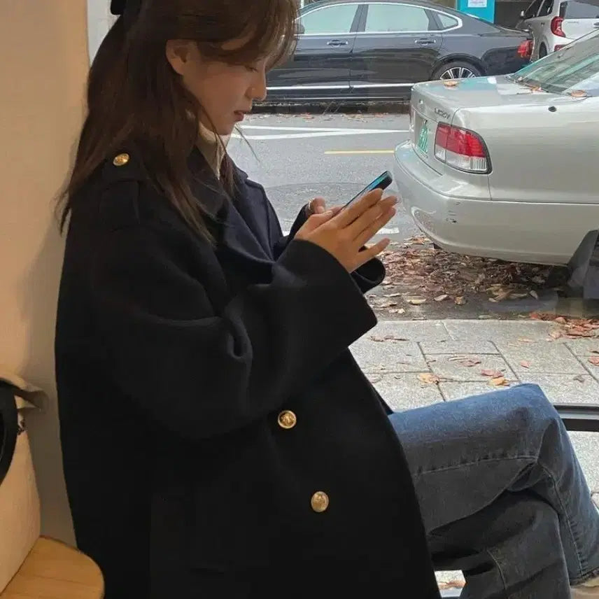 [BUNJANG] Ged Notting Hill Pea Coat / ged NOTTING HILL PEA COAT 게드 노팅힐 코트