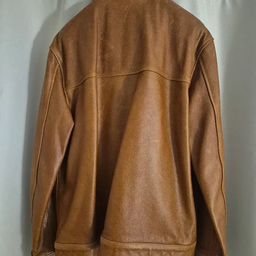 [BUNJANG] Diaphane Oil Pull-Up Leather Jacket / 디아프바인 오일 풀업 레더자켓