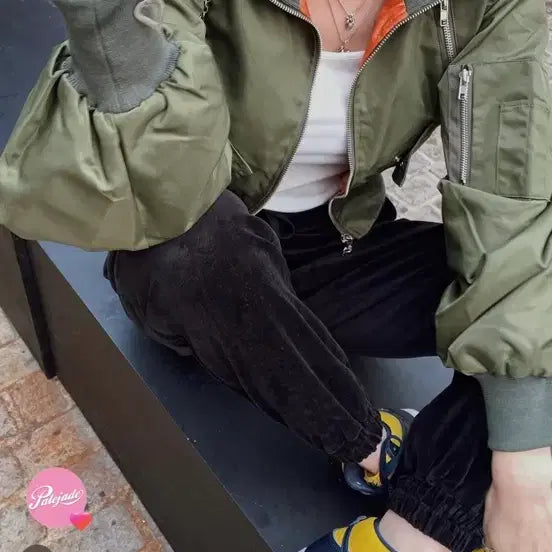 [BUNJANG] Pale Jade Velvet Jogger Pants - Black / 페일제이드 벨벳 조거팬츠 / 블랙
