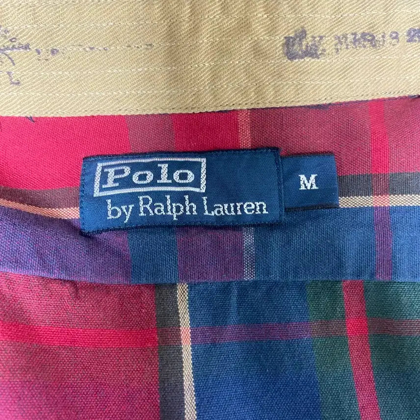 [BUNJANG] Polo Checkered Shirt (M Size) / 폴로 체크셔츠 m사이즈