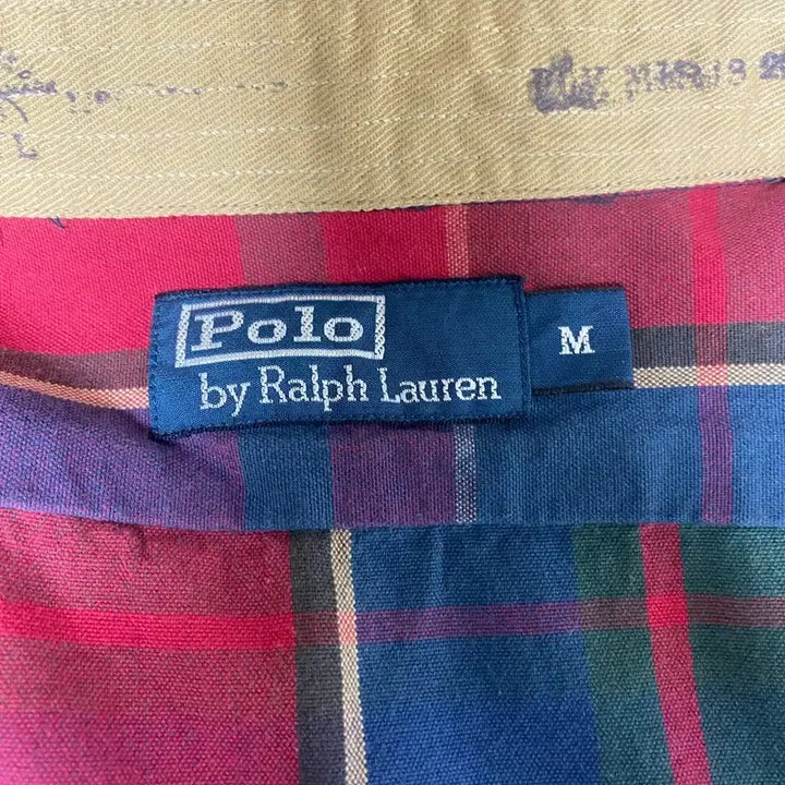 [BUNJANG] Polo Checkered Shirt (M Size) / 폴로 체크셔츠 m사이즈