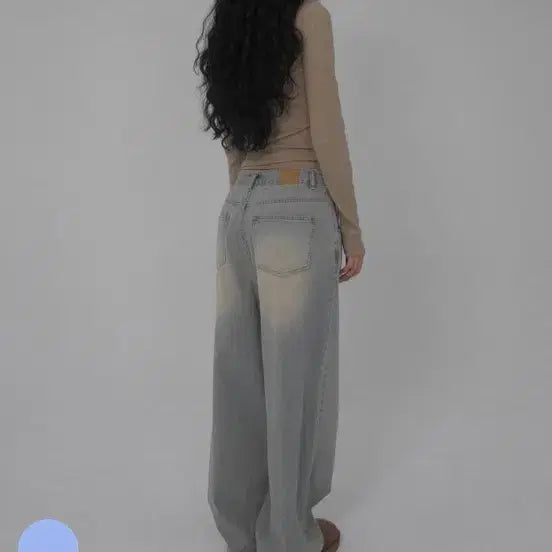 [BUNJANG] Pale Jade Vintage Wide Jeans / 페일제이드 빈티지 와이드 팬츠 청바지 / M
