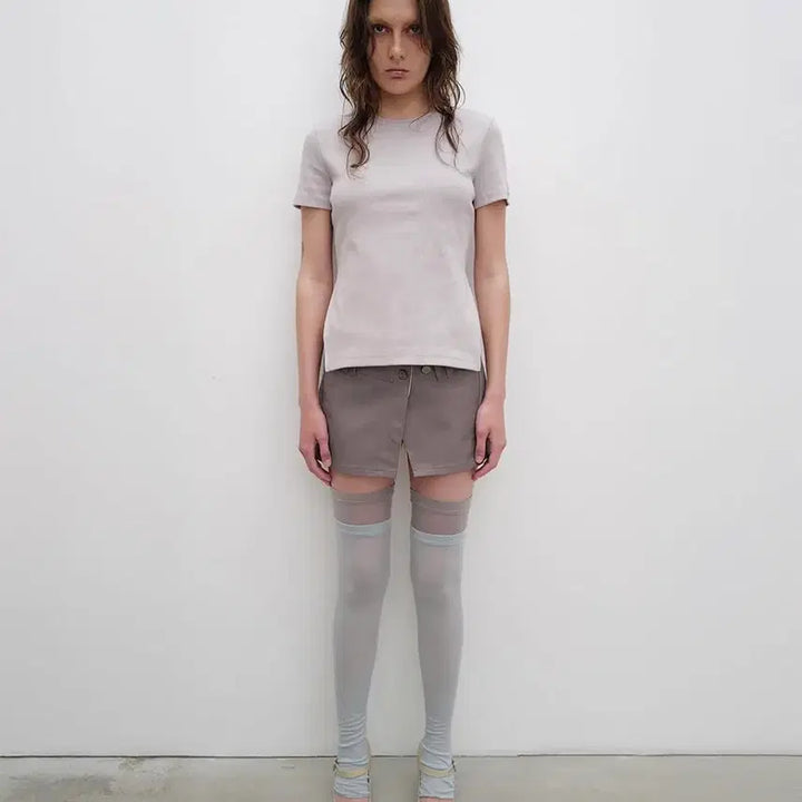 [BUNJANG] Open YY Mini Skirt / 새상품) 오픈와이와이 미니 스커트 치마 open yy