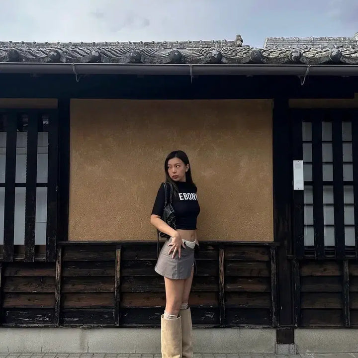 [BUNJANG] Open YY Mini Skirt / 새상품) 오픈와이와이 미니 스커트 치마 open yy