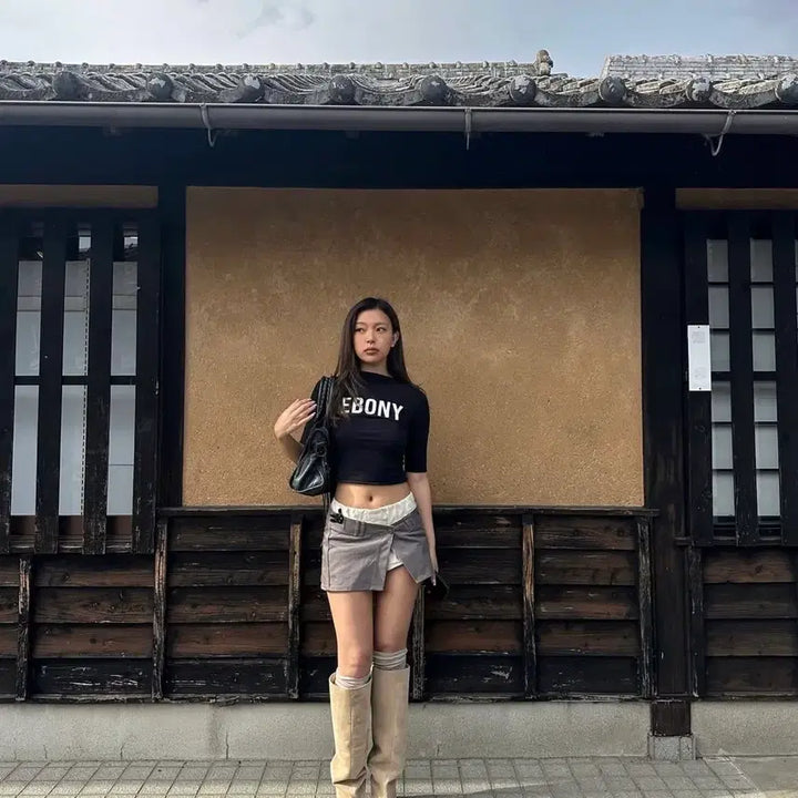 [BUNJANG] Open YY Mini Skirt / 새상품) 오픈와이와이 미니 스커트 치마 open yy