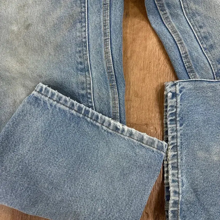 [BUNJANG] 90s Old Double Knee Carpenter Denim Pants / 90s 올드 KEY 더블니 카펜터 데님 팬츠 34