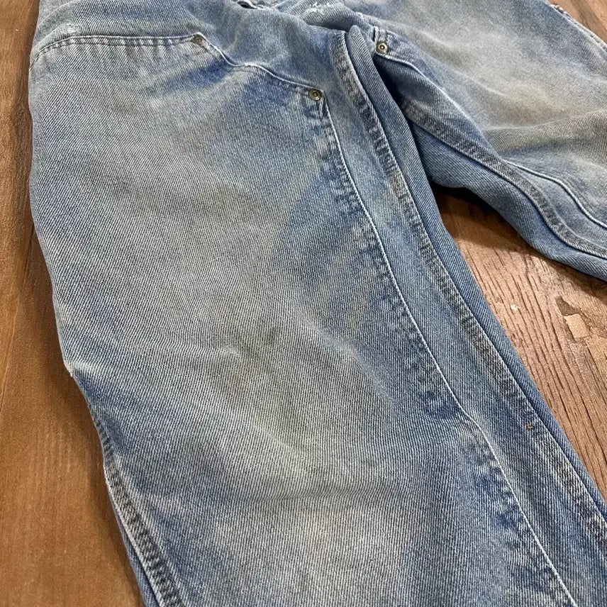 [BUNJANG] 90s Old Double Knee Carpenter Denim Pants / 90s 올드 KEY 더블니 카펜터 데님 팬츠 34