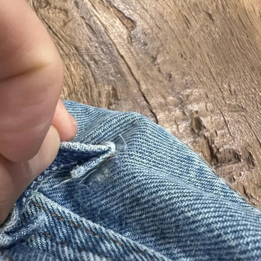 [BUNJANG] 90s Old Double Knee Carpenter Denim Pants / 90s 올드 KEY 더블니 카펜터 데님 팬츠 34