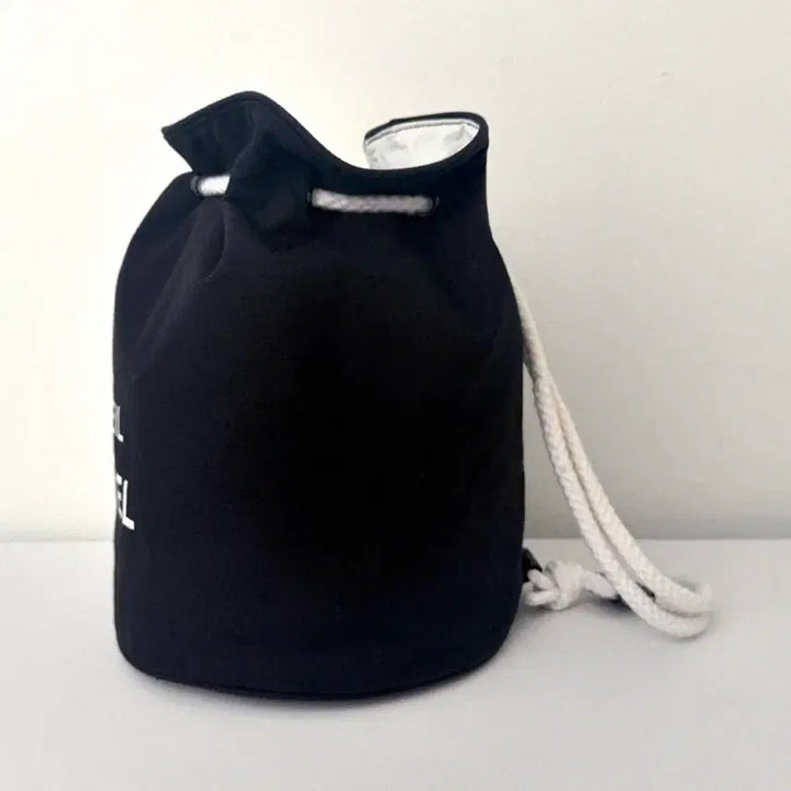 [BUNJANG] Chanel Jennie Swim String Shoulder Backpack S / 샤넬 스윔 스트링 숄더 백팩 S (블랙핑크 제니 착용)