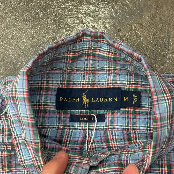 [SOLD OUT] 폴로 랄프로렌 체크셔츠 M