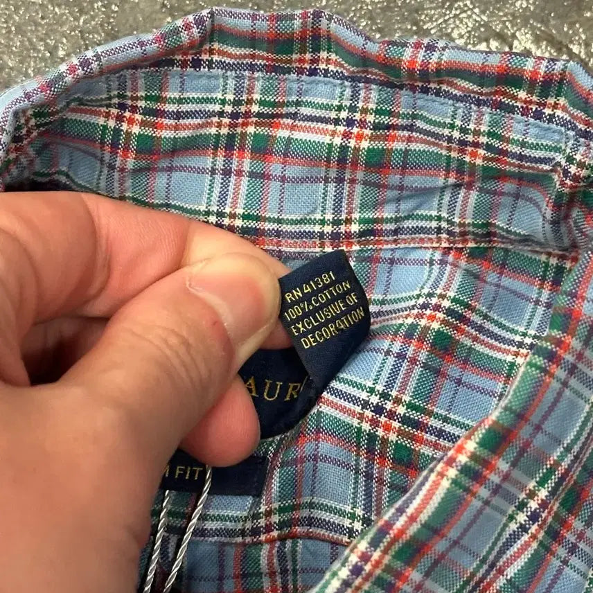 [SOLD OUT] 폴로 랄프로렌 체크셔츠 M