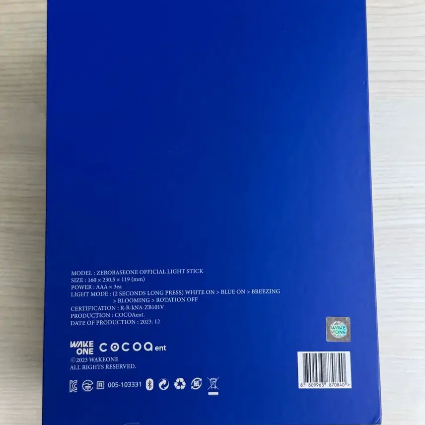 [BUNJANG] ZB1 Official Lightstick / 급처) 제베원 zb1 응원봉 양도