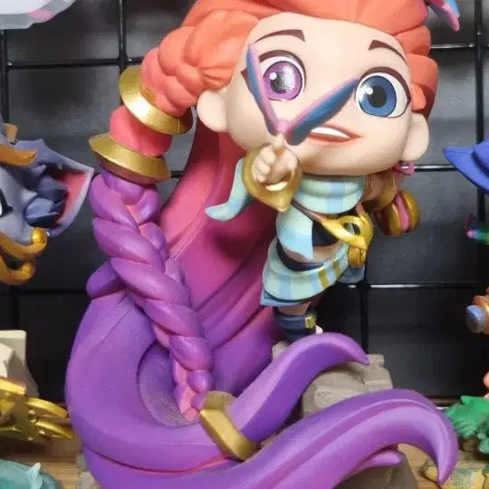 [BUNJANG] League of Legends Zoe Yuumi Figure Bundle / 일괄 리그오브레전드 조이  유미 피규어