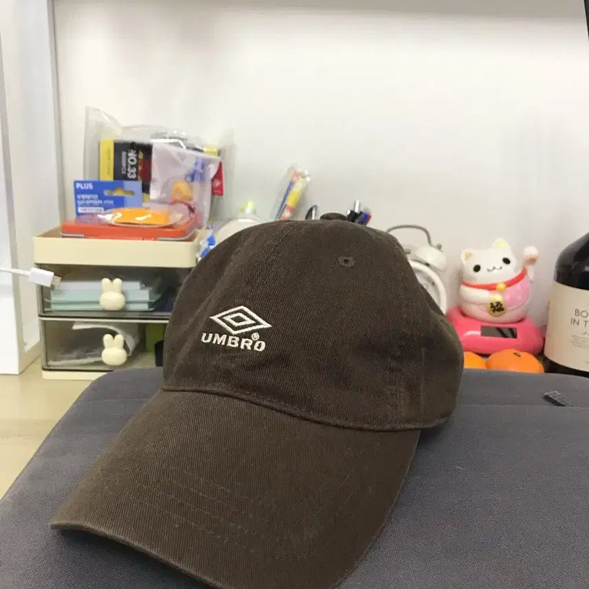 [BUNJANG] Umbro Essential Washing Ball Cap Brown / 엄브로 워싱 에센셜 볼캡 브라운