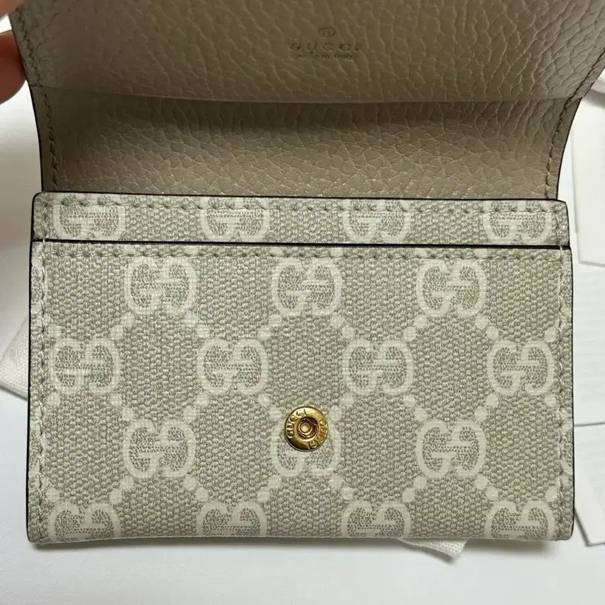 [BUNJANG] Gucci GG Marmont Card Case / [구찌] GG 마몽 바이컬러 카드 케이스 ss새상품급