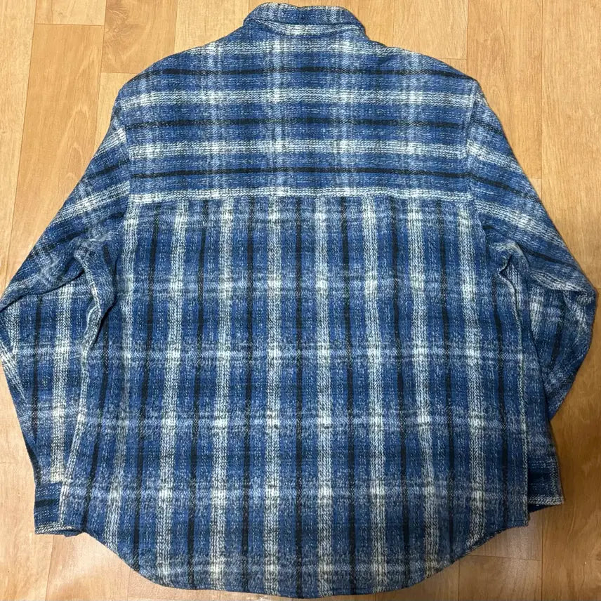 [BUNJANG] Beaches Skateboards Plaid Flannel Shirt / 비치스케이트보드 플란넬 체크셔츠