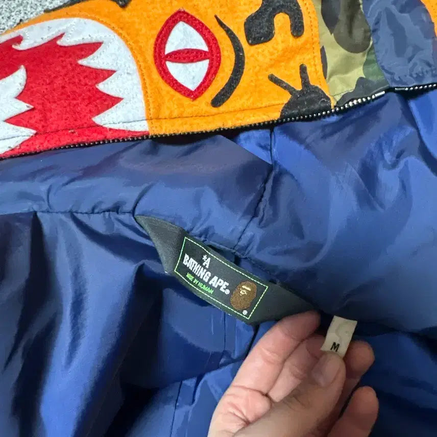 [BUNJANG] Bape Navy Jumper / [M] 베이프 점퍼 네이비