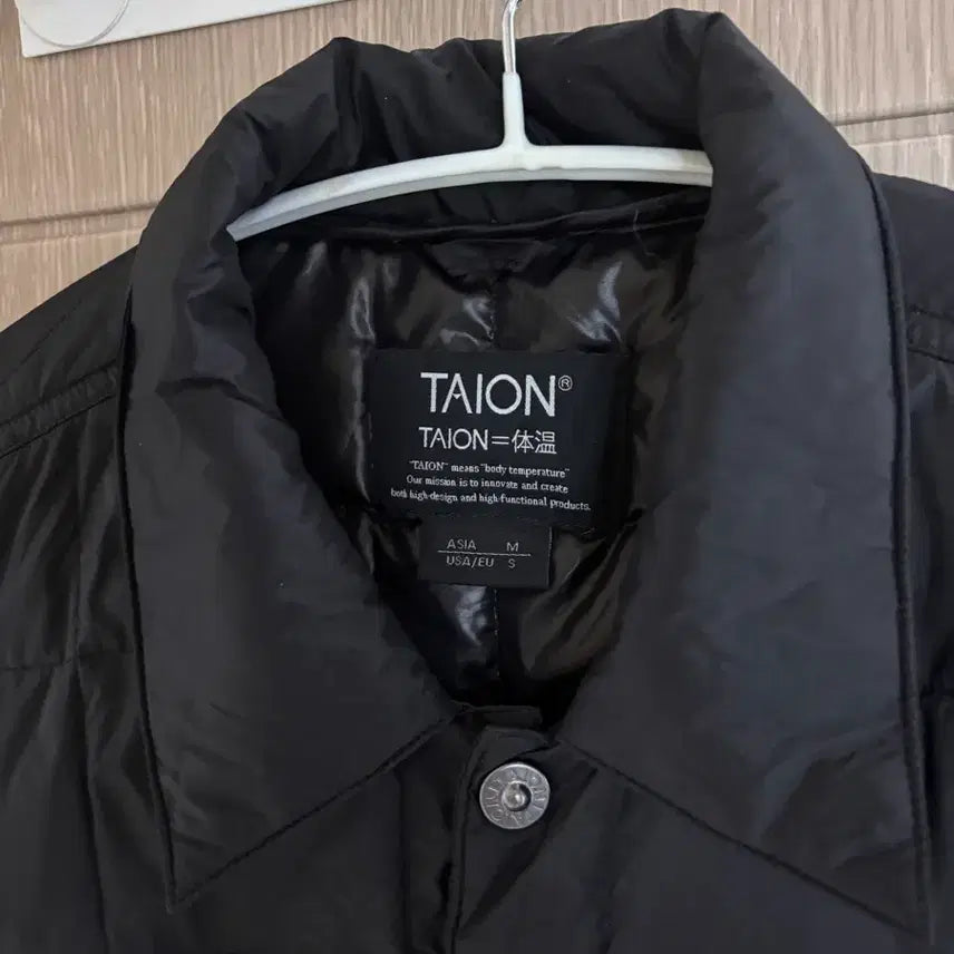[BUNJANG] Taion Trucker Down Jacket Black M / Taion 타이온 트러커 다운 자켓 블랙 M