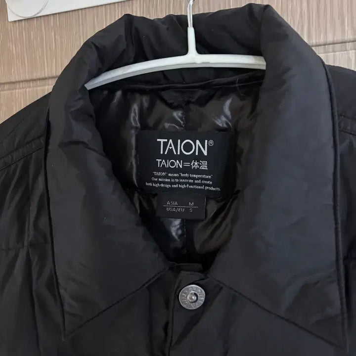 [BUNJANG] Taion Trucker Down Jacket Black M / Taion 타이온 트러커 다운 자켓 블랙 M
