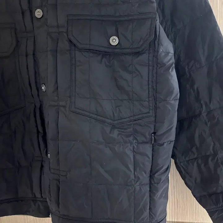 [BUNJANG] Taion Trucker Down Jacket Black M / Taion 타이온 트러커 다운 자켓 블랙 M