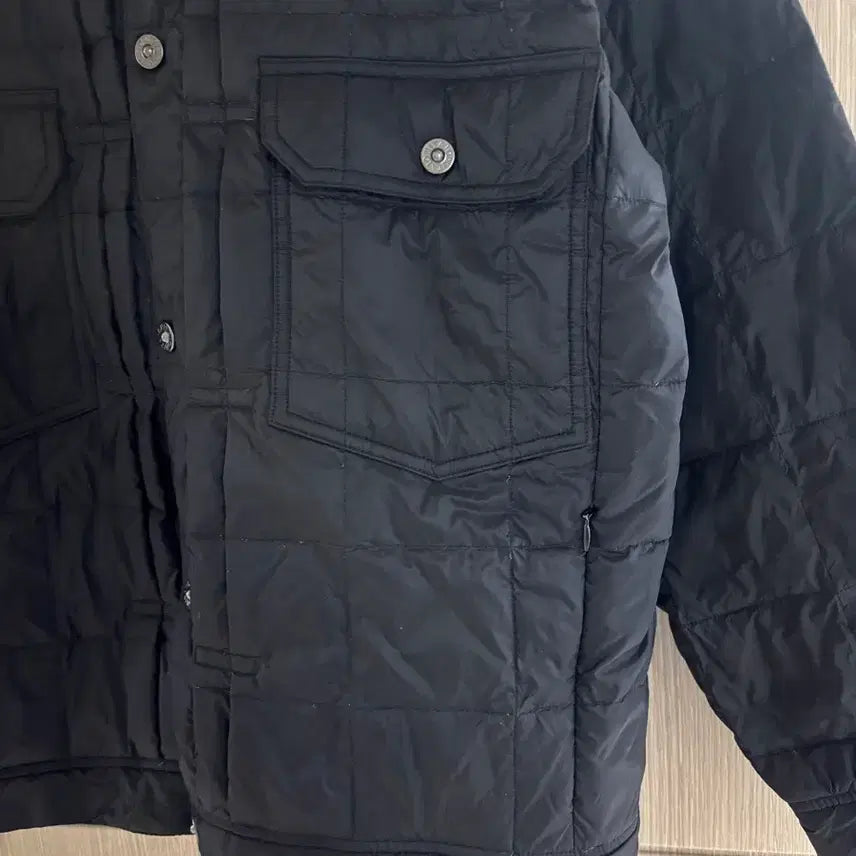 [BUNJANG] Taion Trucker Down Jacket Black M / Taion 타이온 트러커 다운 자켓 블랙 M