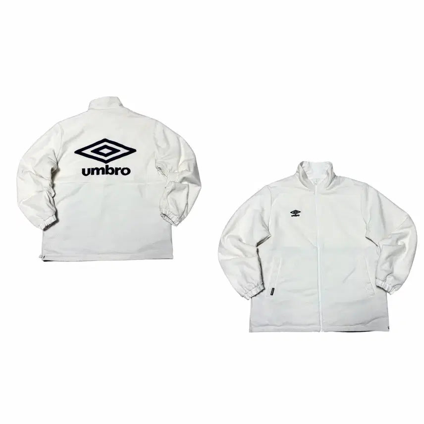 [BUNJANG] Umbro Big Logo Reversible Windbreaker Fleece Jacket / 엄브로 빅로고 리버시블 바람막이 후리스
