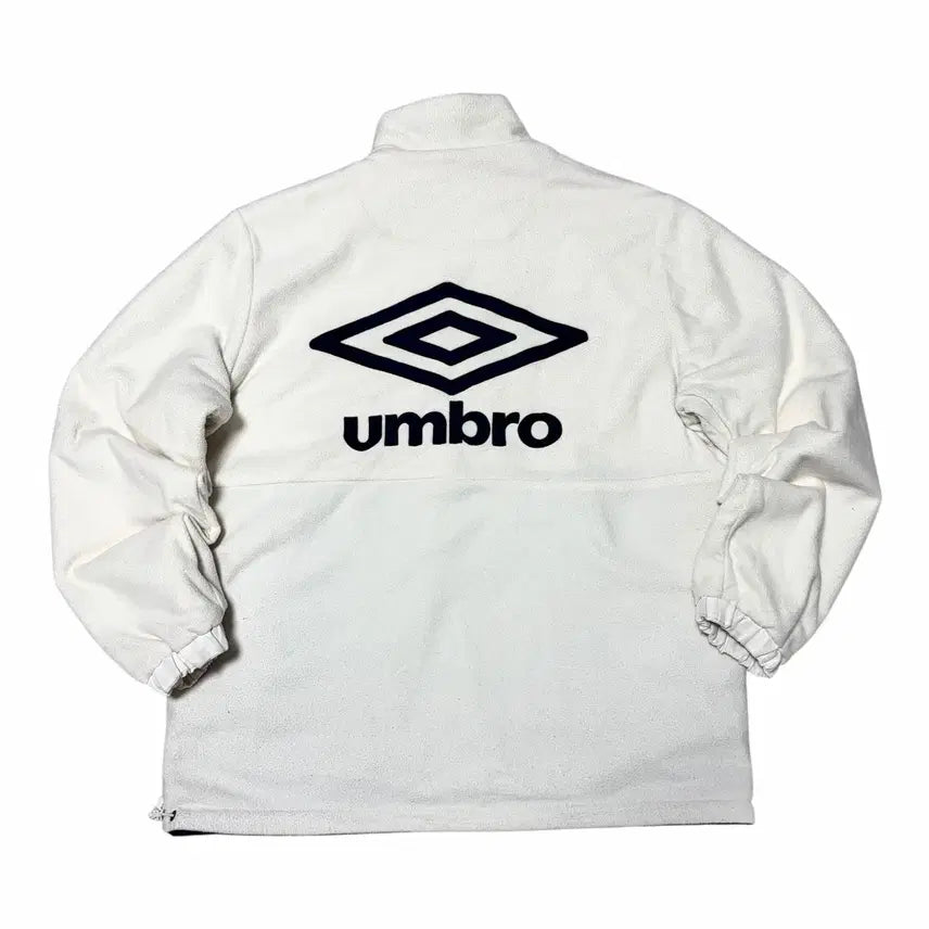 [BUNJANG] Umbro Big Logo Reversible Windbreaker Fleece Jacket / 엄브로 빅로고 리버시블 바람막이 후리스