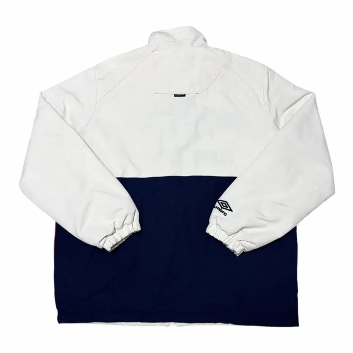 [BUNJANG] Umbro Big Logo Reversible Windbreaker Fleece Jacket / 엄브로 빅로고 리버시블 바람막이 후리스