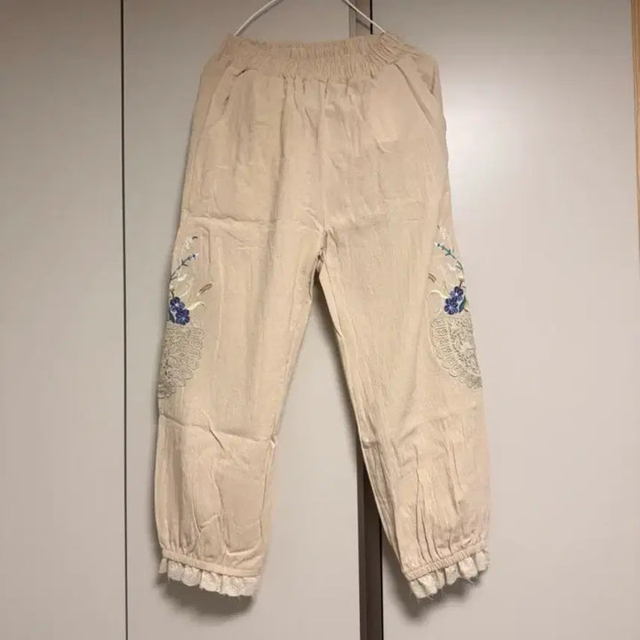 [BUNJANG] Linen Tunic Pants / 새상품 린넨 팬츠 / 루즈핏 캐주얼 튜닉 스타일 바지 44-55