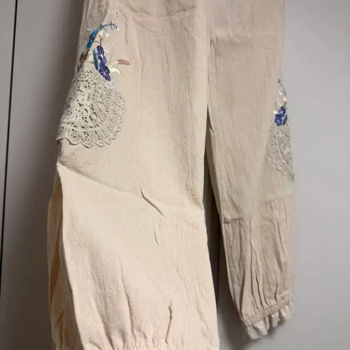 [BUNJANG] Linen Tunic Pants / 새상품 린넨 팬츠 / 루즈핏 캐주얼 튜닉 스타일 바지 44-55