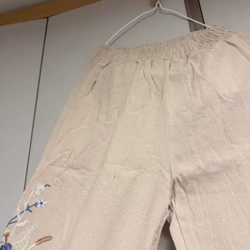 [BUNJANG] Linen Tunic Pants / 새상품 린넨 팬츠 / 루즈핏 캐주얼 튜닉 스타일 바지 44-55