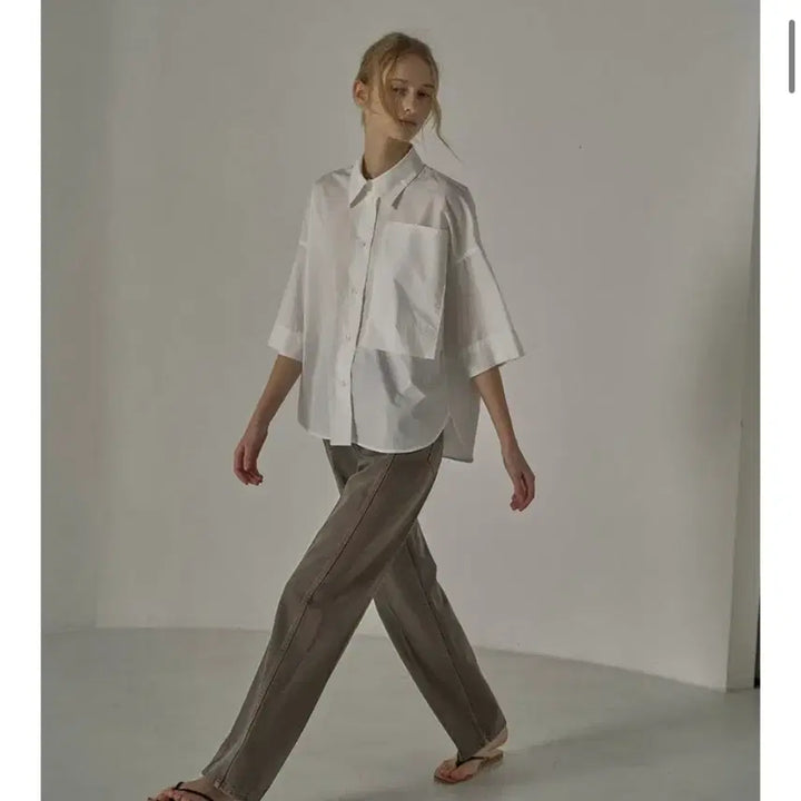 [BUNJANG] Facade Pattern Classic Denim Pants Ash / 파사드패턴 클래식 데님팬츠 ash