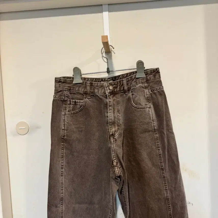 [BUNJANG] Facade Pattern Classic Denim Pants Ash / 파사드패턴 클래식 데님팬츠 ash