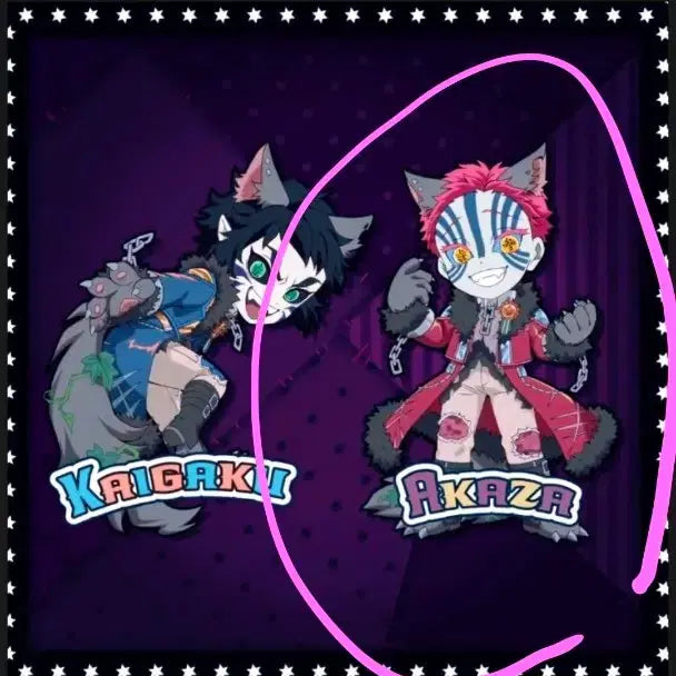 [BUNJANG] Akaza 2025 Halloween Acrylic Stand / 급전)) 2025 아카자 할로윈 아크릴