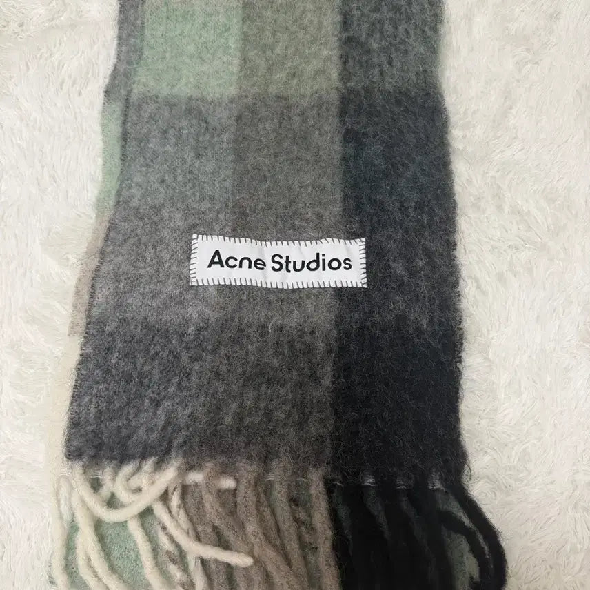 [BUNJANG] Acne Studios Check Muffler / 아크네 스튜디오 체크 머플러