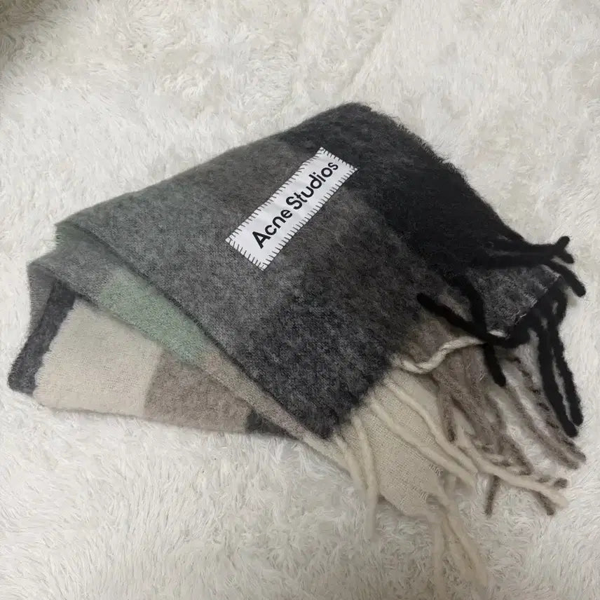 [BUNJANG] Acne Studios Check Muffler / 아크네 스튜디오 체크 머플러