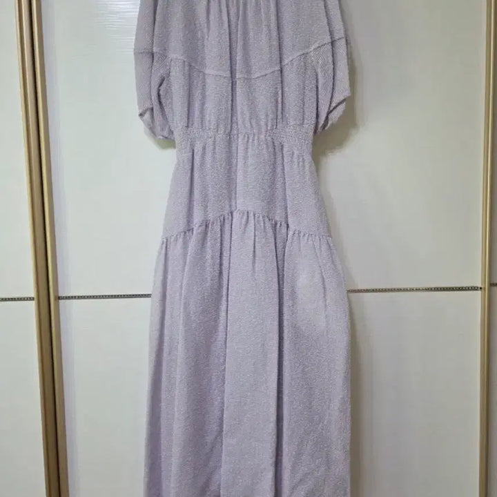 [BUNJANG] Hanseom Mine 23SS Smocking Dress / 한섬 마인 23ss 스모킹 원피스 44-55 (택달린새것)
