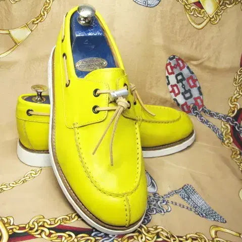 [BUNJANG] Louis Vuitton American Cup Mustard Calfskin Boat Derby / 프랑스명품 루이비통 아메리칸컵 머스터드 카프스킨 보트 더비 275