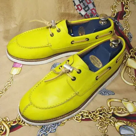 [BUNJANG] Louis Vuitton American Cup Mustard Calfskin Boat Derby / 프랑스명품 루이비통 아메리칸컵 머스터드 카프스킨 보트 더비 275