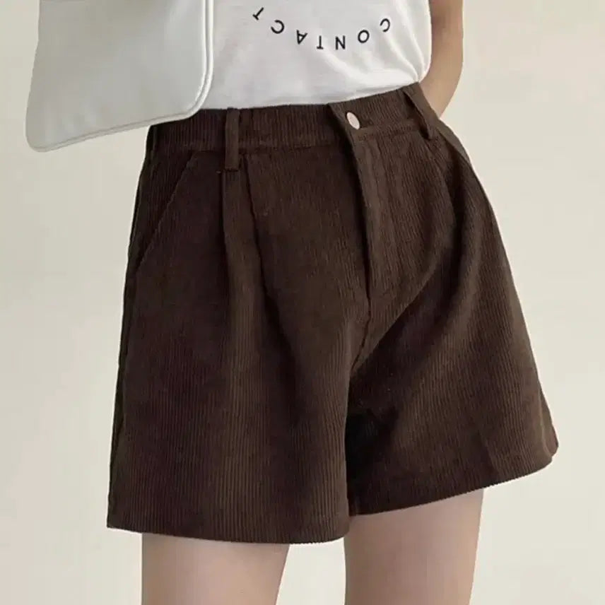 [BUNJANG] Banding Corduroy Shorts / 에이블리 밴딩 코듀로이 골덴 팬츠 반바지