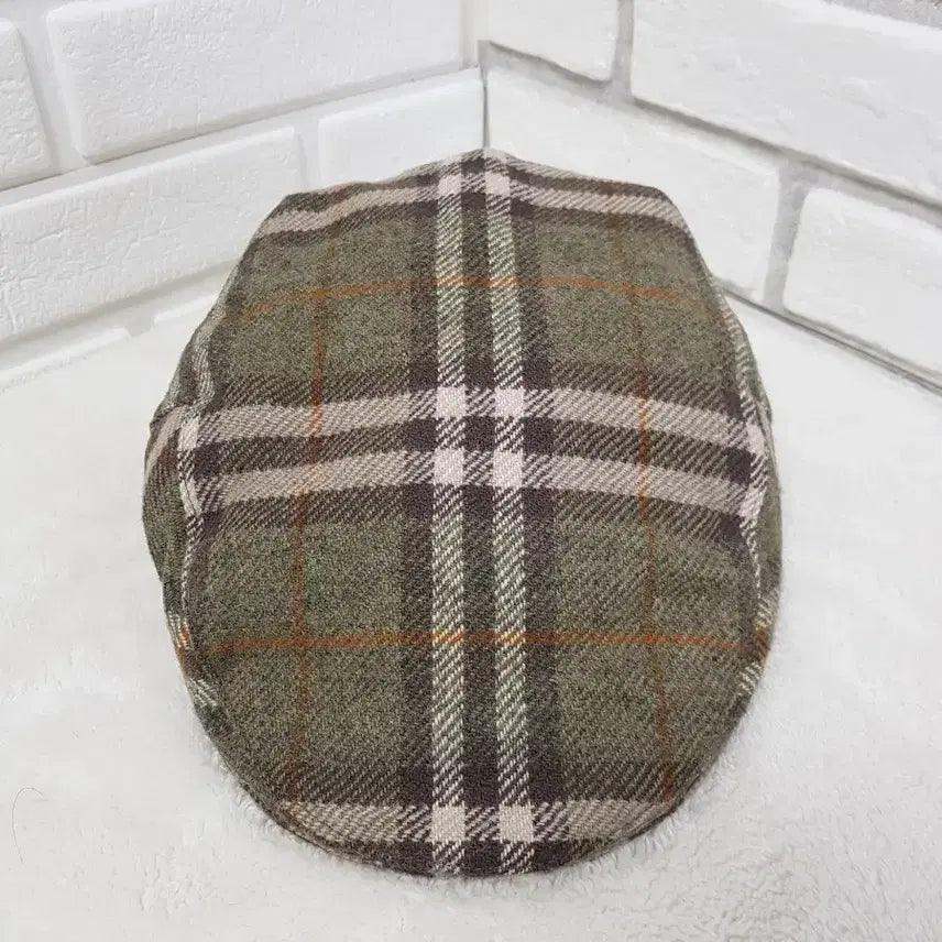 [BUNJANG] Burberry Vintage Check Wool Hunting Cap / [L/58/정품] 버버리 빈티지 체크 남성 울 헌팅캡