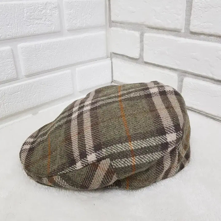 [BUNJANG] Burberry Vintage Check Wool Hunting Cap / [L/58/정품] 버버리 빈티지 체크 남성 울 헌팅캡