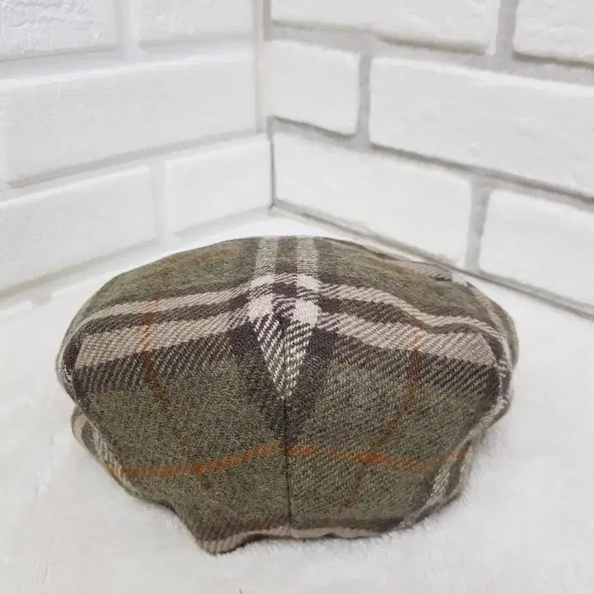 [BUNJANG] Burberry Vintage Check Wool Hunting Cap / [L/58/정품] 버버리 빈티지 체크 남성 울 헌팅캡